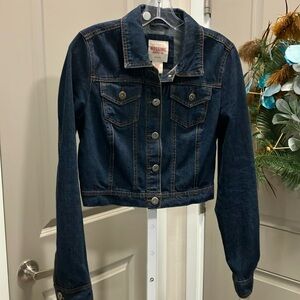 Mossimo  supply company dark wash, denim jacket, size M
